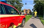 Die Feuerwehr aus Brandlecht rückte am Dienstagabend an die Emsbürener Straße aus. Foto: Feuerwehr